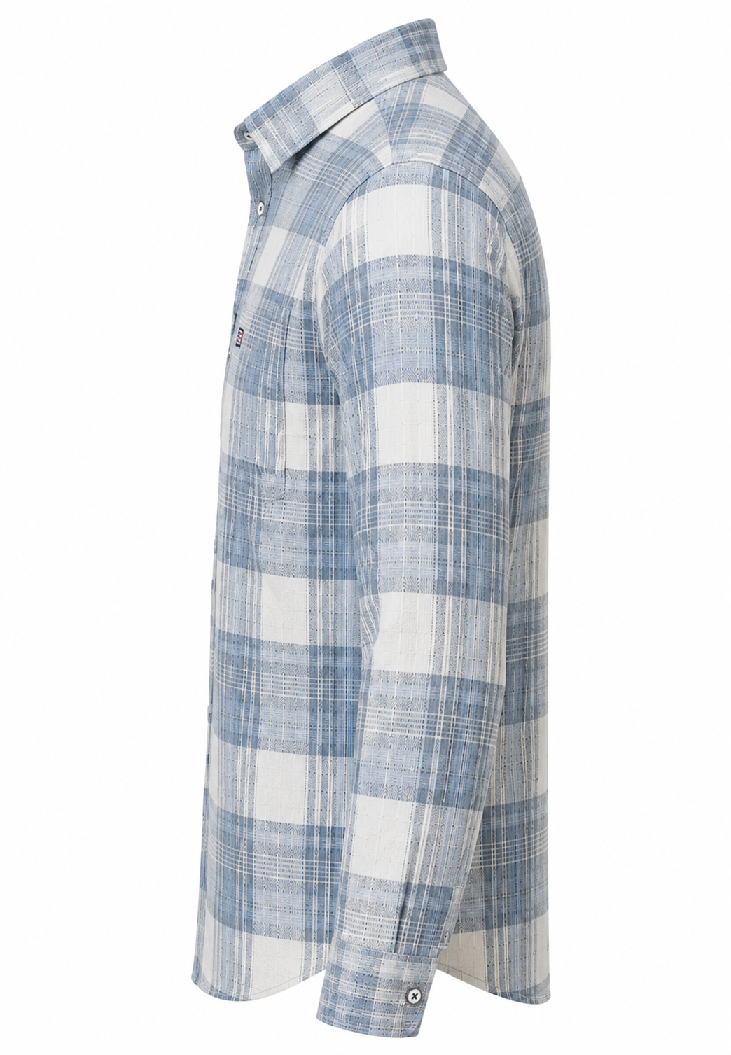 blue nice premium sky blue checked casual cotton shirt for men blue nice premium sky blue checked casual cotton shirt for men